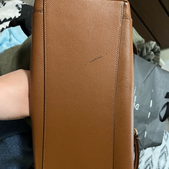 Authentic Coach Pebbled Leather Handbag - Picture 11 of 15